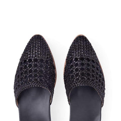 Women's Openwork Woven Pointed   Flats