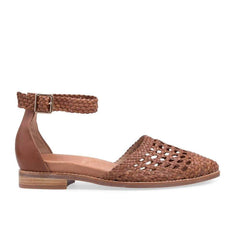 Women's Openwork Woven Pointed   Flats
