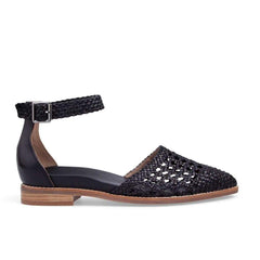 Women's Openwork Woven Pointed   Flats