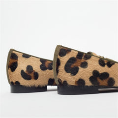 Women's Simple Fringed Pointed   Flat Shoes