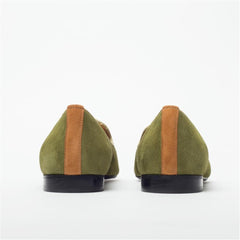 Women's Simple Fringed Pointed   Flat Shoes