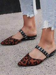 Women's Pointed Flat Sandals And Slippers