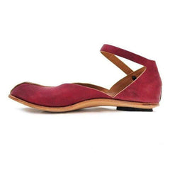 Fashion retro casual solid color flat sandals