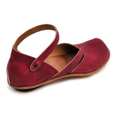 Fashion retro casual solid color flat sandals