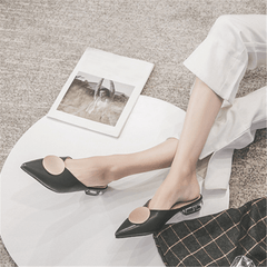 Fashion Simple Pointed Flip Flop