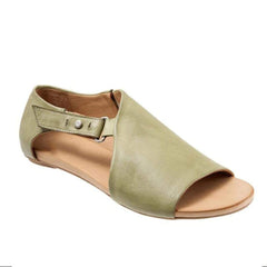 Kvinnor öppen tå stängd rygg sandal Skor 