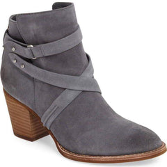 Ankelstövlar med tjocka klackar 