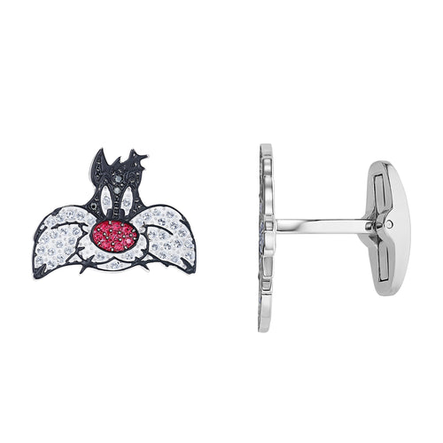 Looney Tunes Sylvester manschettknappar, flerfärgade, Rhodiumpläterade