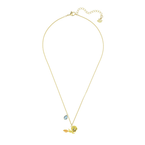 Looney Tunes Tweety Pendant, Multi-colored, Gold-tone plated