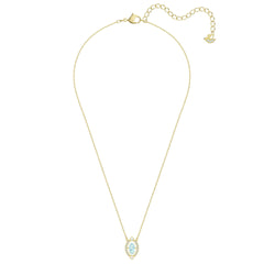 Glittrande danshalsband, grönt, guldfärgat