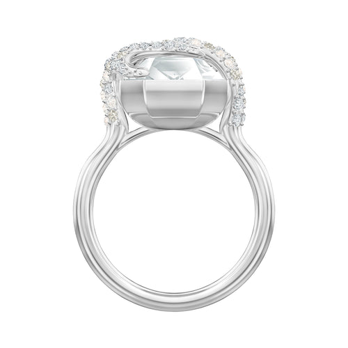 Polar Bestiary Cocktailring, Flerfärgad, Rhodiumpläterad