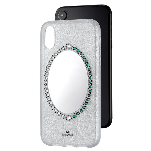 Svart barock smartphonefodral, iPhone® XR, grå