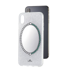 Svart barock smartphonefodral, iPhone® XS Max, grå