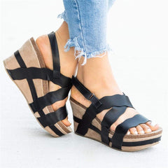 Fashion Vintage  Wedge Sandals