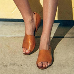 Fashion Simple Versatile Flat Sandals