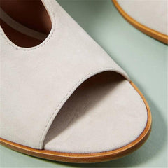 Thick and openwork fashion wild sandals