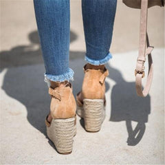 Women's Woven Wedge Sandals