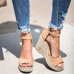 Women's Woven Wedge Sandals