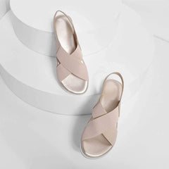 Fashion Casual Cross Elastic Sandals