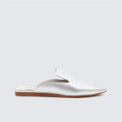 Mode Retro fyrkantiga platta tofflor 