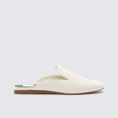 Mode Retro fyrkantiga platta tofflor 