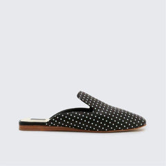 Mode Retro fyrkantiga platta tofflor 