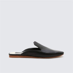 Mode Retro fyrkantiga platta tofflor 