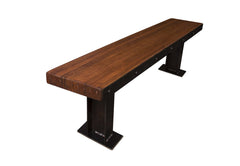 beauty-shot: Industrial Green Bench