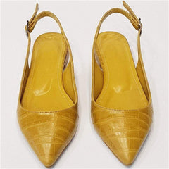 Women's Buckle Point Flat Shoes