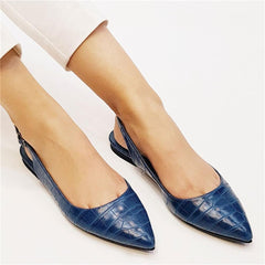 Women's Buckle Point Flat Shoes