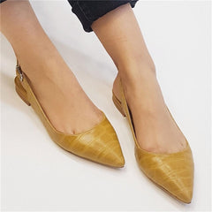 Women's Buckle Point Flat Shoes