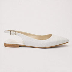 Women's Buckle Point Flat Shoes