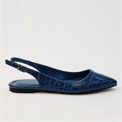 Women's Buckle Point Flat Shoes