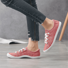 Fashionable Breathable Flat-Bottomed Casual Shoes