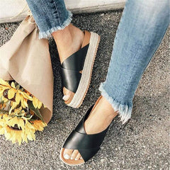 Mode vilda tofflor med tjocka sulor 