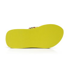 Fashion platform slip-proof casual wedge slipper