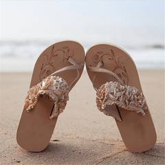 Fashion platform slip-proof casual wedge slipper