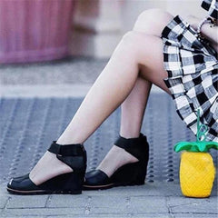 Fashion Vintage   Wedge Sandals