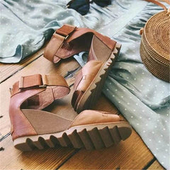 Fashion Vintage   Wedge Sandals