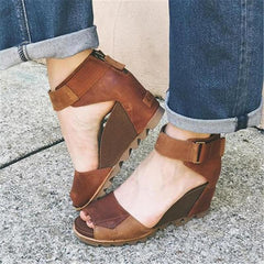 Fashion Vintage   Wedge Sandals