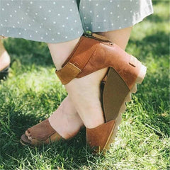 Fashion Vintage   Wedge Sandals