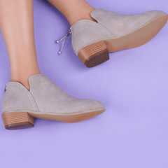 Kvinnor med låg klack, rund tå PU Vanliga dragkedjestövlar 