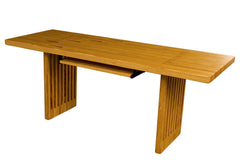 beauty-shot: Kingpin Desk | Amber Waves | Keyboard Drawer