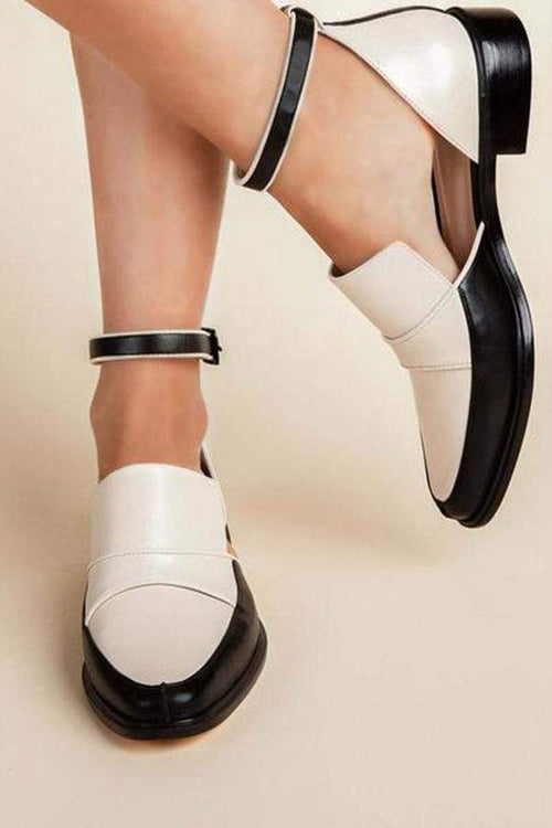 Contrast Flat Bottom Wild Sandals