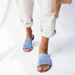 Women Summer Espadrilles Fashion Peep Toe Sandals Flat Sandals