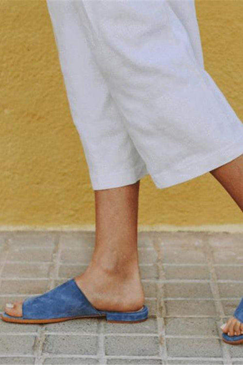 Women Summer Espadrilles Fashion Peep Toe Sandals Flat Sandals