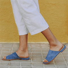 Women Summer Espadrilles Fashion Peep Toe Sandals Flat Sandals