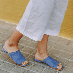 Women Summer Espadrilles Fashion Peep Toe Sandals Flat Sandals