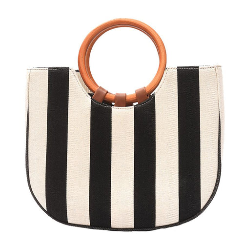 Prugasti ceker torba