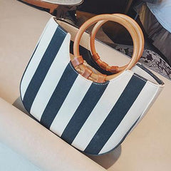 Prugasti ceker torba